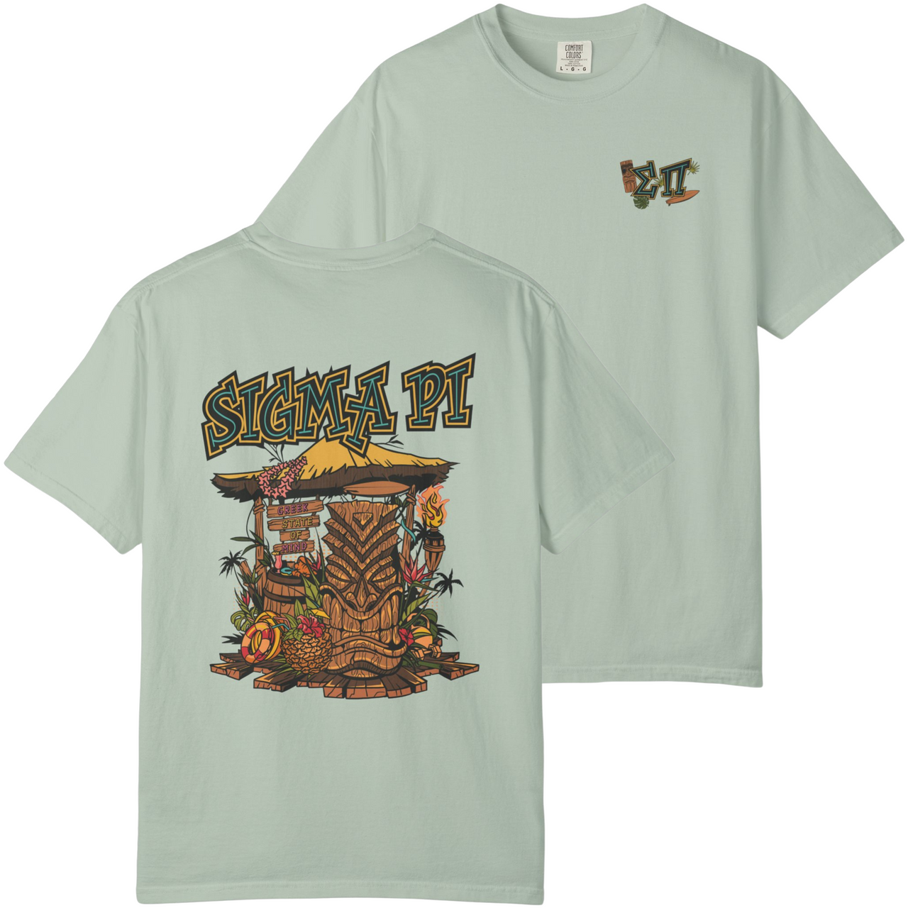 Bay Sigma Pi Graphic T-Shirt | Tiki Time