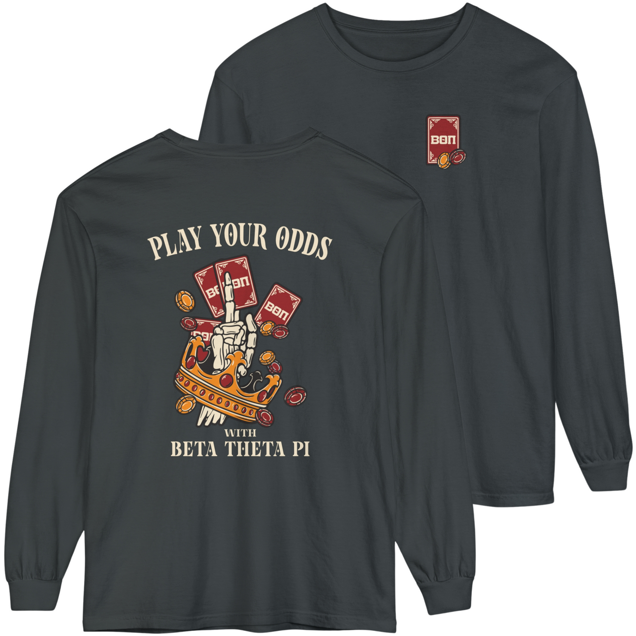 Beta Theta Pi Graphic Long Sleeve | Play Your Odds