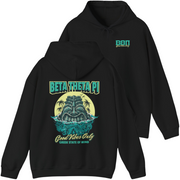 black Beta Theta Pi Graphic Hoodie | Good Vibes Only