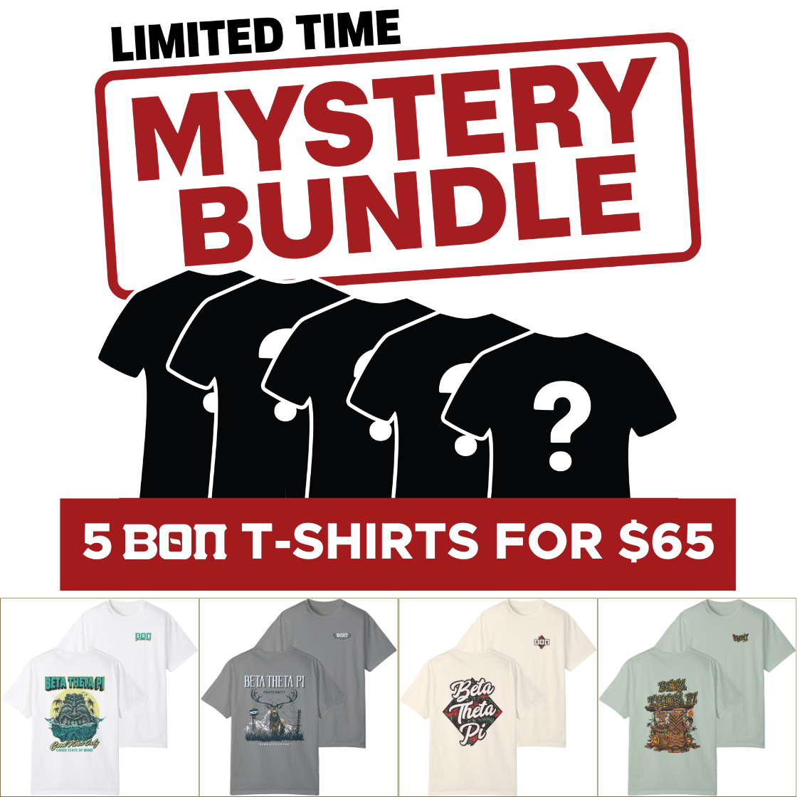 Beta Theta Pi Mystery Bundle – 5 Surprise Items for $65