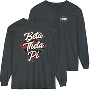 Grey Beta Theta Pi Graphic Long Sleeve | Aloha