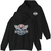 Black Alpha Sigma Phi Graphic Hoodie | The Fraternal Order