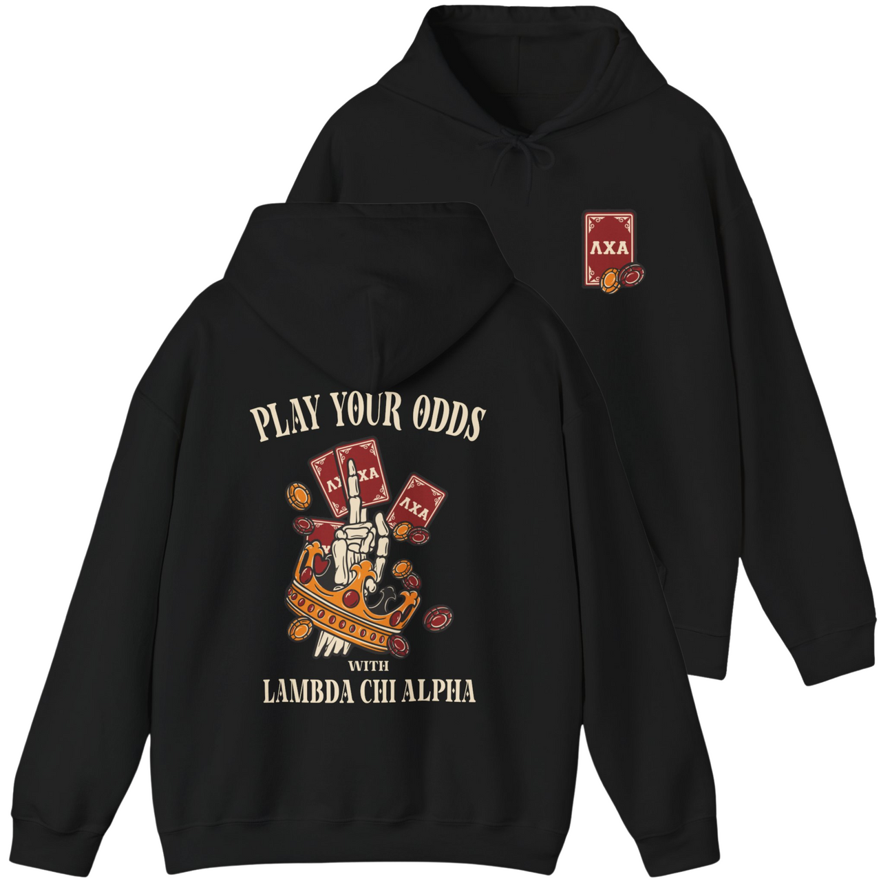 Lambda Chi Alpha Graphic Hoodie | Play Your Odds