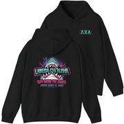 Black Lambda Chi Alpha Graphic Hoodie | The Deep End