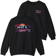 Black Pi Kappa Alpha Graphic Crewneck Sweatshirt | Jump Street