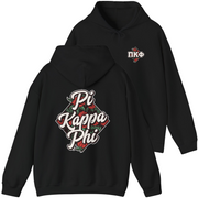 Black Pi Kappa Phi Graphic Hoodie | Aloha