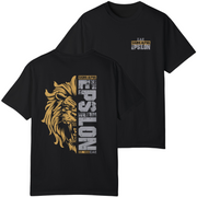 Black Sigma Alpha Epsilon Graphic T-Shirt | Lion Hearted