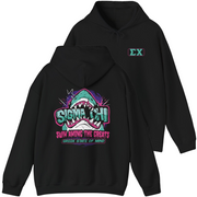Black Sigma Chi Graphic Hoodie | The Deep End
