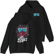 Black Tau Kappa Epsilon Graphic Hoodie | Hit the Slopes