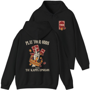 Black Tau Kappa Epsilon Graphic Hoodie | Play Your Odds