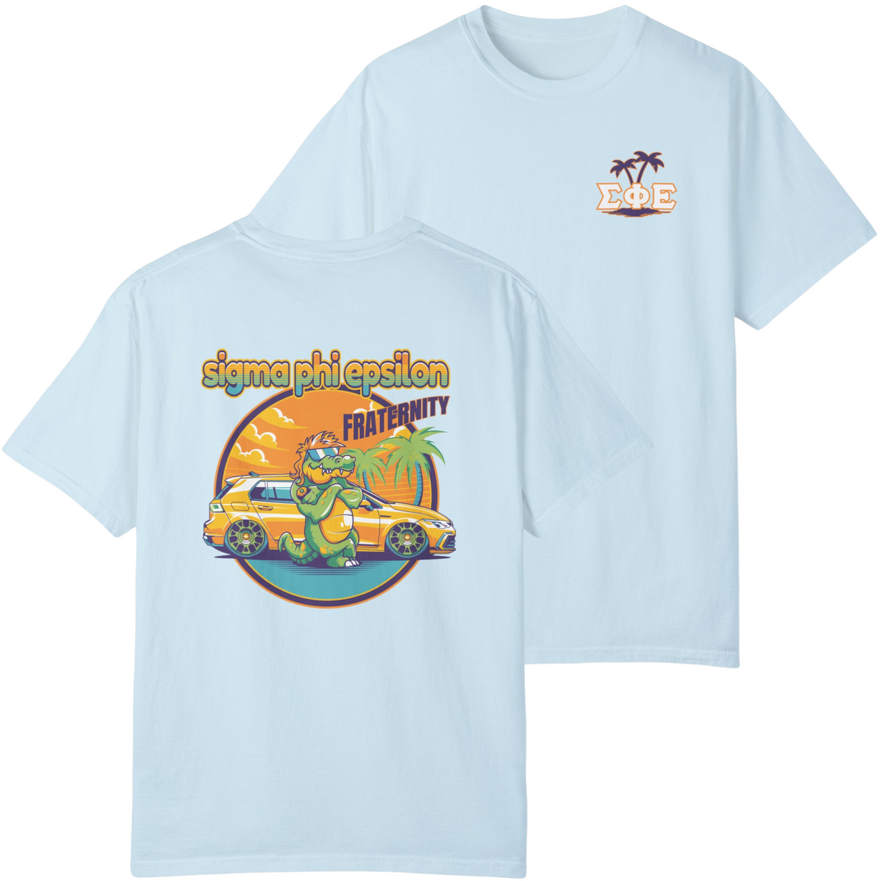 Sigma Phi Epsilon Graphic T-Shirt | Cool Croc