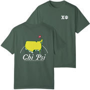 green Chi Psi Graphic T-Shirt | The Masters