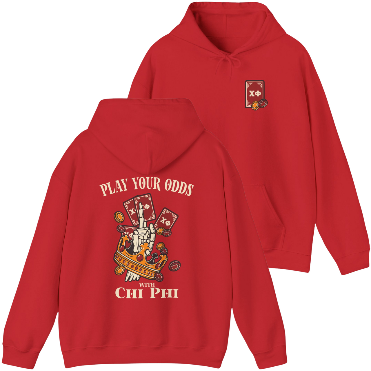 Chi Phi Graphic Hoodie | Play Your Odds
