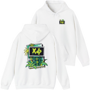 white Chi Phi Graphic Hoodie