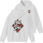 Grey Chi Psi Graphic Hoodie | Aloha