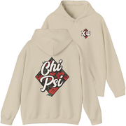 Ivory Chi Psi Graphic Hoodie | Aloha