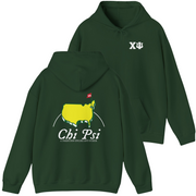 green Chi Psi Graphic Hoodie | The Masters