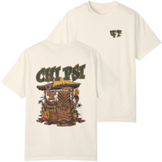 Ivory Chi Psi Graphic T-Shirt | Tiki Time