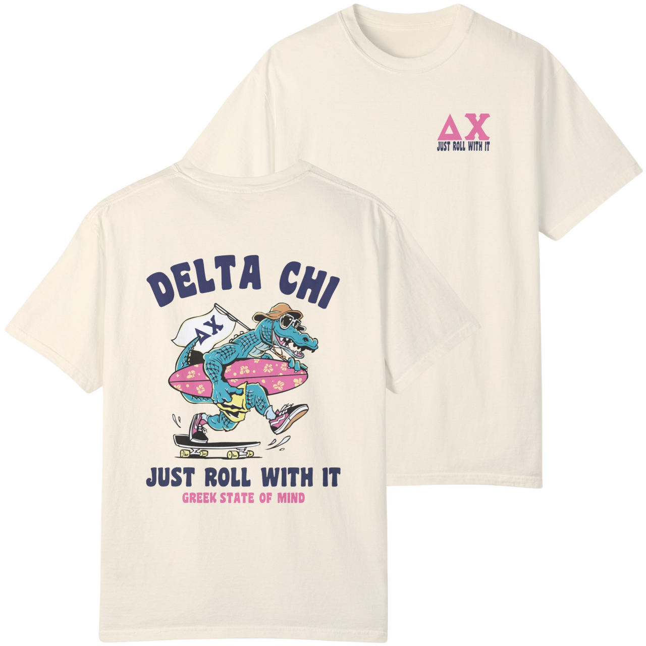 Delta Chi Graphic T-Shirt | Alligator Skater