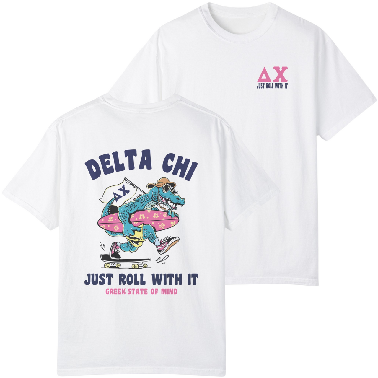 Delta Chi Graphic T-Shirt | Alligator Skater