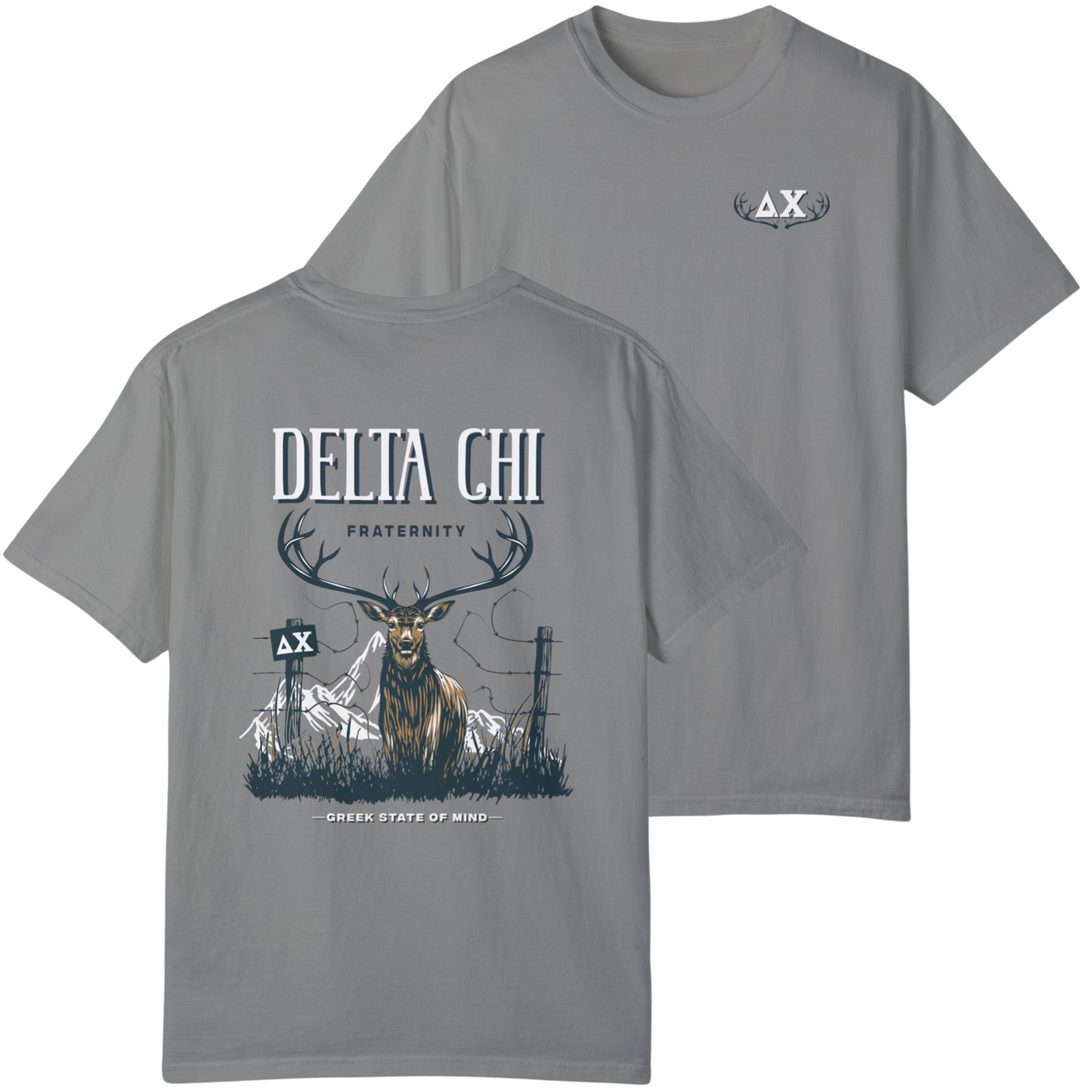 Delta Chi Graphic T-Shirt | Big Buck