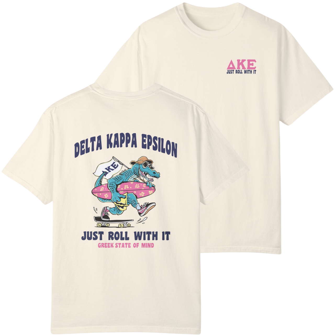 Delta Kappa Epsilon Graphic T-Shirt | Alligator Skater