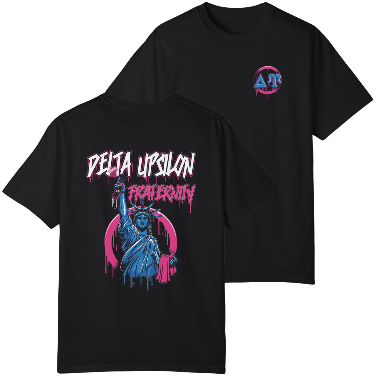 Delta Upsilon Graphic T-Shirt | Liberty Rebel