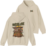 ivory Delta Chi Graphic Hoodie | Tiki Time