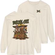 ivory Delta Chi Graphic Long Sleeve | Tiki Time