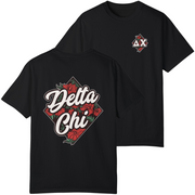 Black Delta Chi Graphic T-Shirt | Aloha