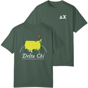 green Delta Chi Graphic T-Shirt | The Masters