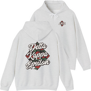 Grey Delta Kappa Epsilon Graphic Hoodie | Aloha