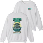 ash Delta Kappa Epsilon Graphic Crewneck Sweatshirt | Good Vibes Only