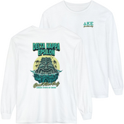 white Delta Kappa Epsilon Graphic Long Sleeve | Good Vibes Only