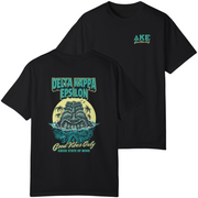 black Delta Kappa Epsilon Graphic T-Shirt | Good Vibes Only