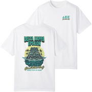 white Delta Kappa Epsilon Graphic T-Shirt | Good Vibes Only