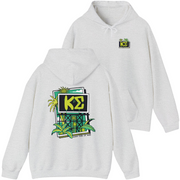 Grey Delta Kappa Epsilon Graphic Hoodie