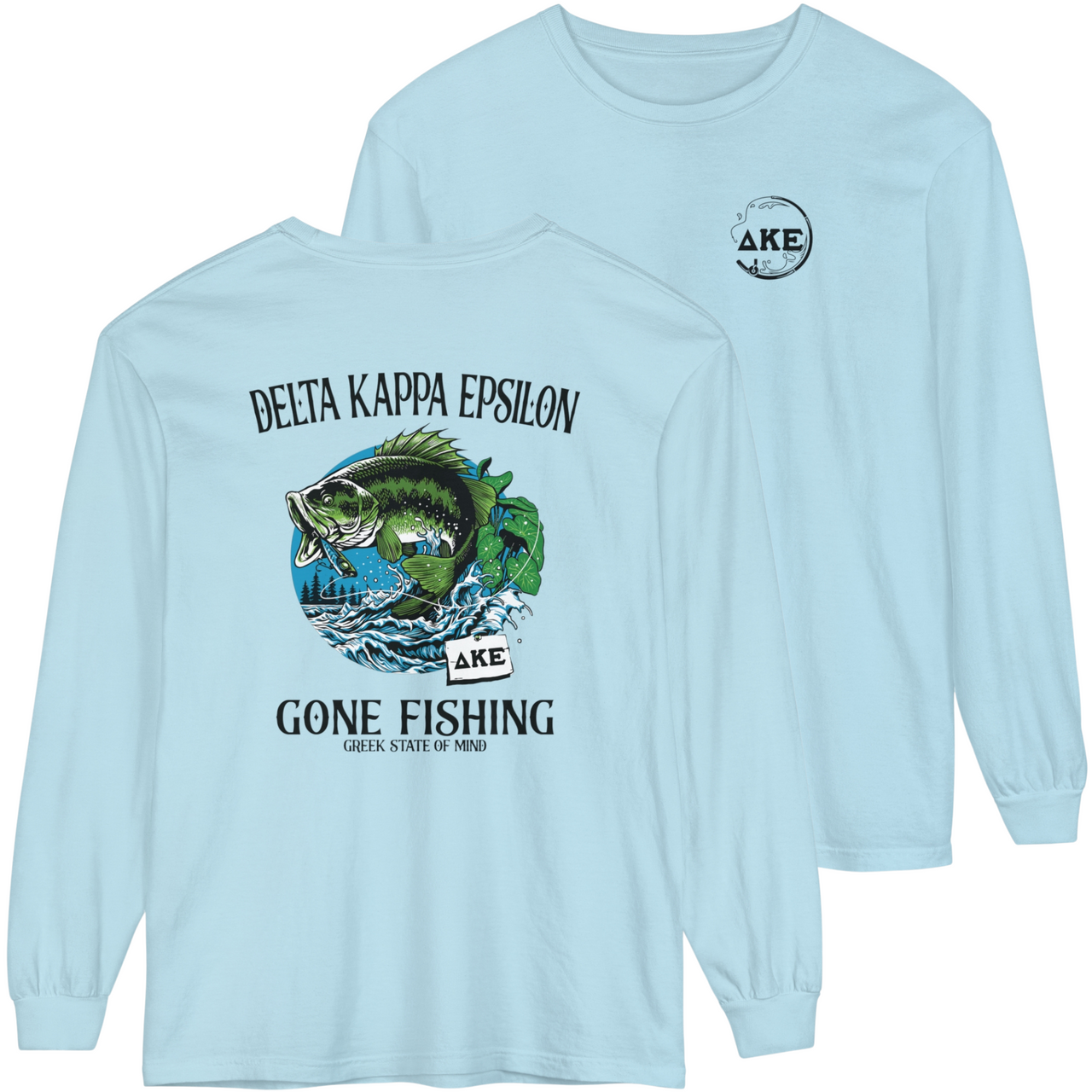 Delta Kappa Epsilon Graphic Long Sleeve | Gone Fishing