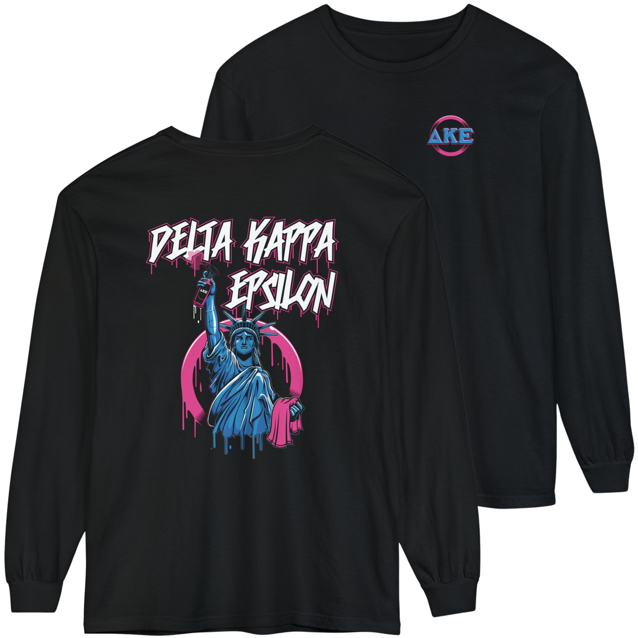 Delta Kappa Epsilon Graphic Long Sleeve | Liberty Rebel
