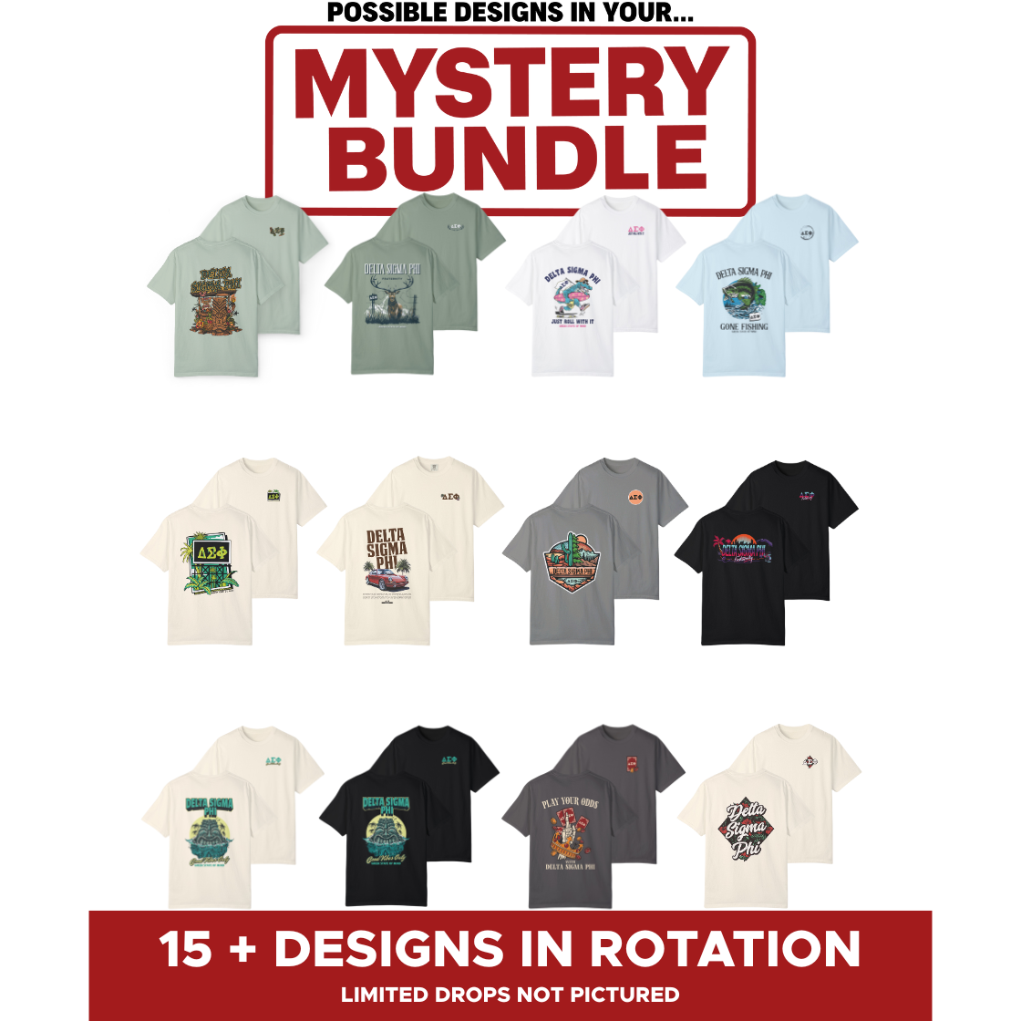 Delta Sigma Phi Mystery Bundle – 5 Surprise Items for $65