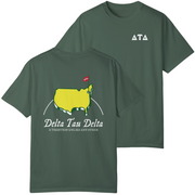 green Delta Tau Delta Graphic T-Shirt | The Masters