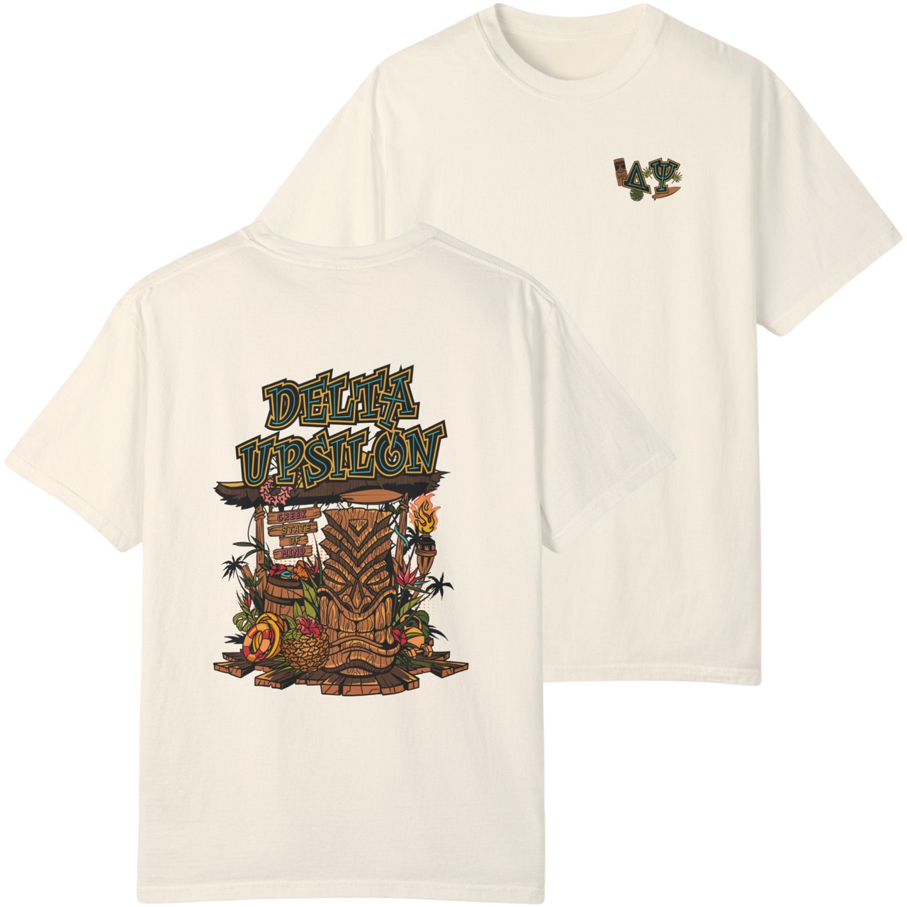 Delta Upsilon Graphic T-Shirt | Tiki Time