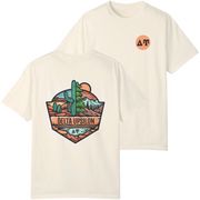 ivory Delta Upsilon Graphic T-Shirt | Desert Mountains