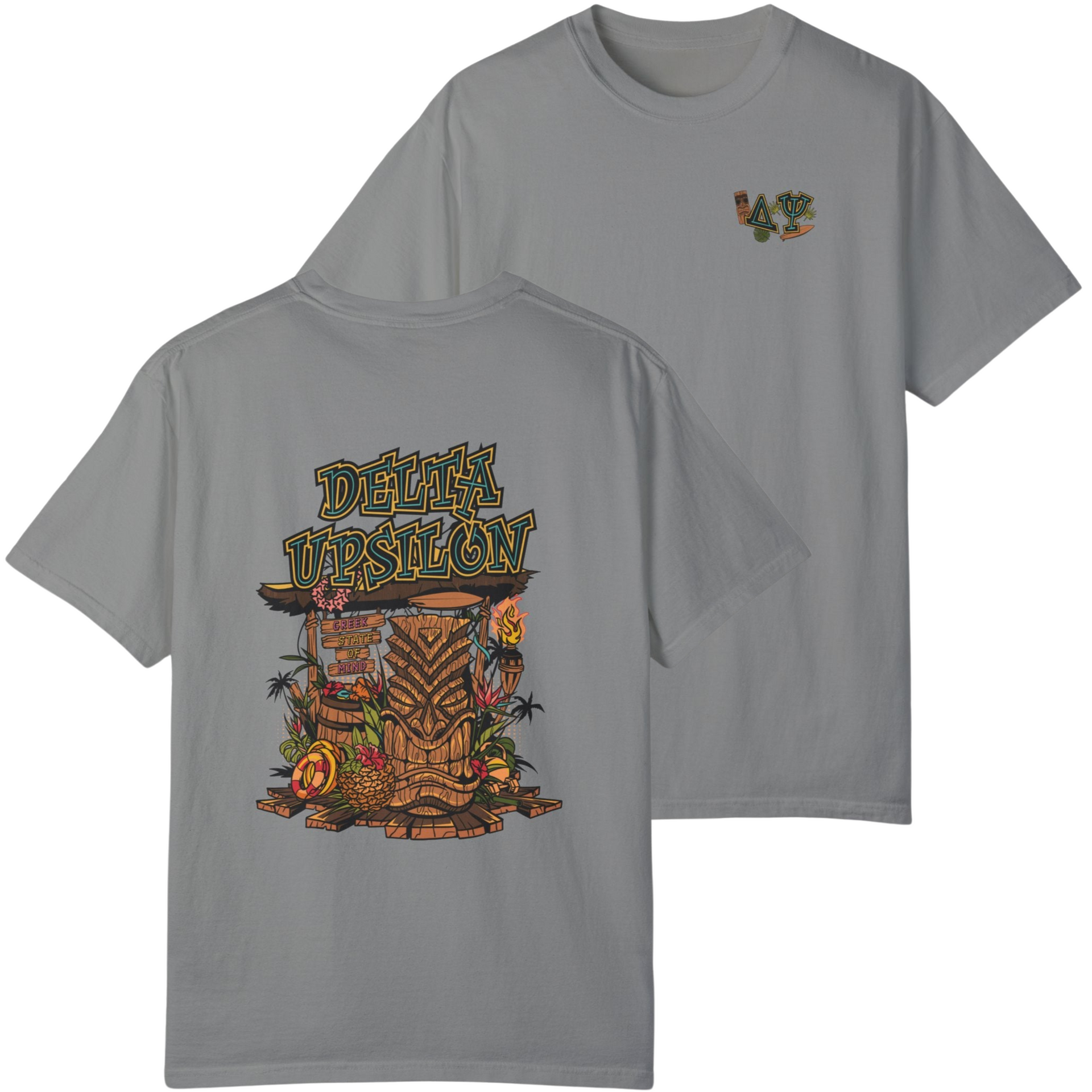 Granite Delta Upsilon Graphic T-Shirt | Tiki Time