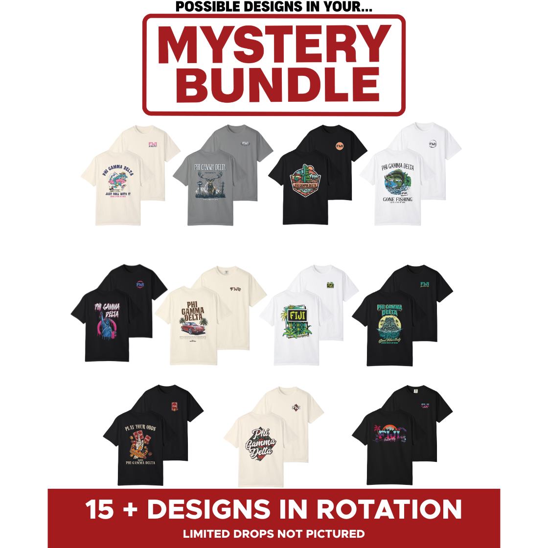Phi Gamma Delta Mystery Bundle – 5 Surprise Items for $65