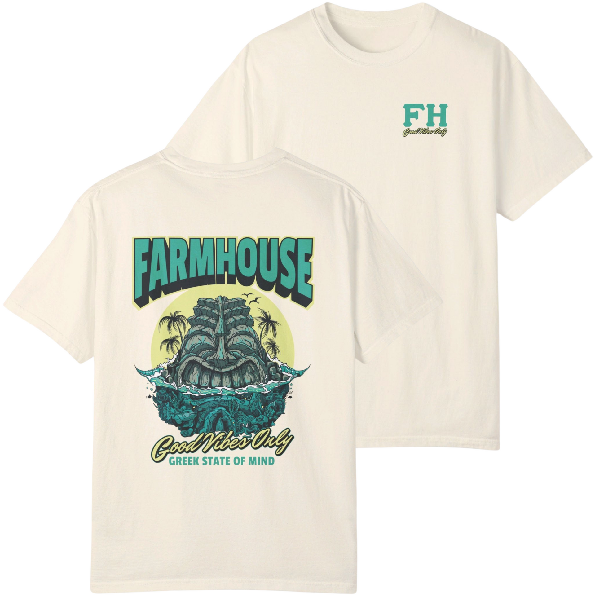 ivory FarmHouse Graphic T-Shirt 