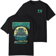 black FarmHouse Graphic T-Shirt 