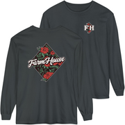 grey FarmHouse Graphic Long Sleeve | Aloha