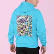 Phi Delta Theta Graphic Hoodie | Fun in the Sun | phi delta theta fraternity greek apparel  back model 