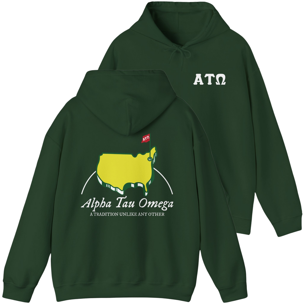 Alpha Tau Omega Graphic Hoodie | The Masters